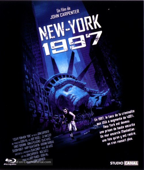 Escape From New York - French Movie Cover
