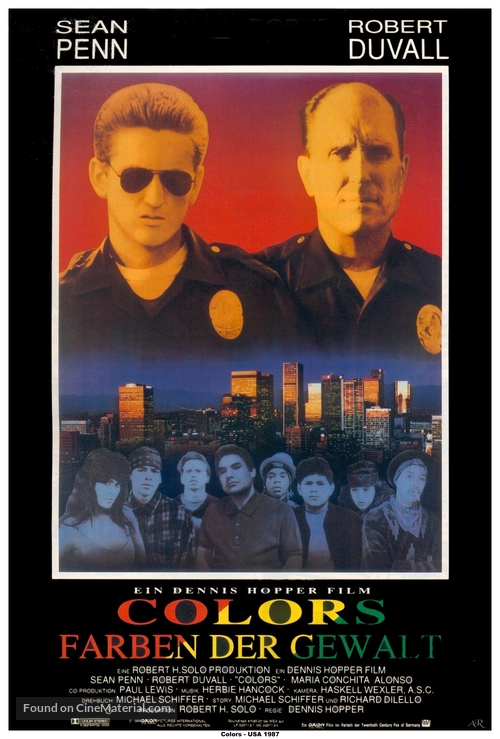 Colors - German Movie Poster