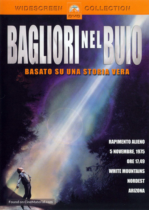 Fire in the Sky - Italian DVD movie cover