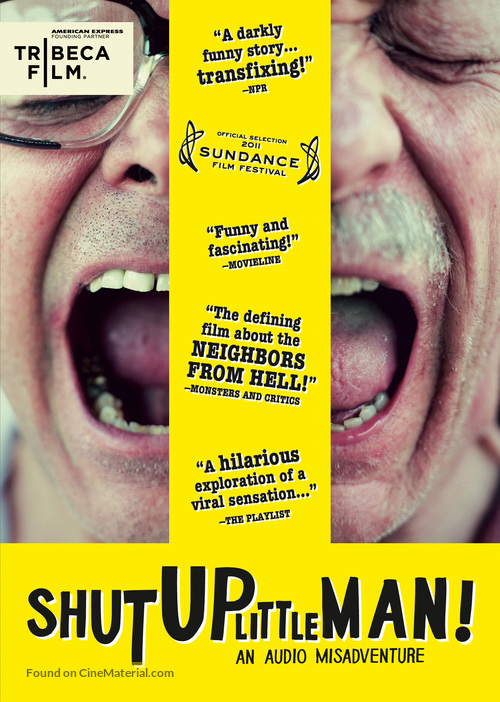 Shut Up Little Man! An Audio Misadventure - DVD movie cover
