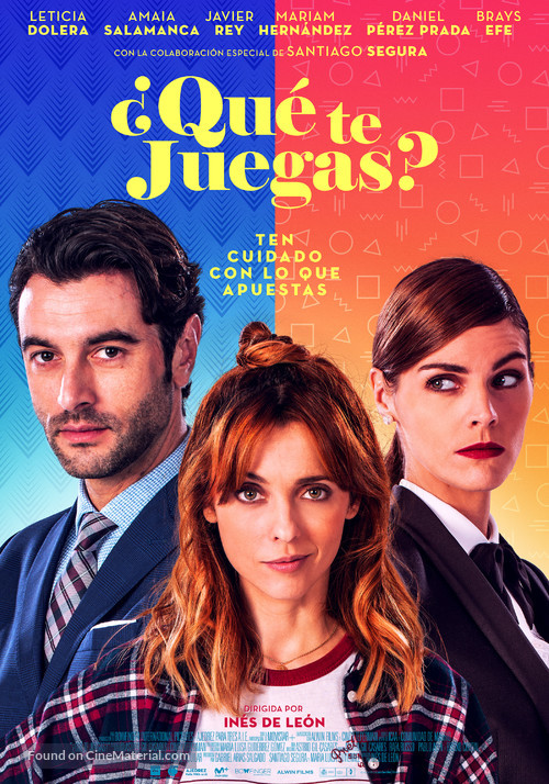 &iquest;Qu&eacute; te juegas? - Spanish Movie Poster