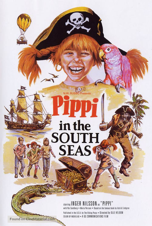 Pippi L&aring;ngstrump p&aring; de sju haven - Movie Poster