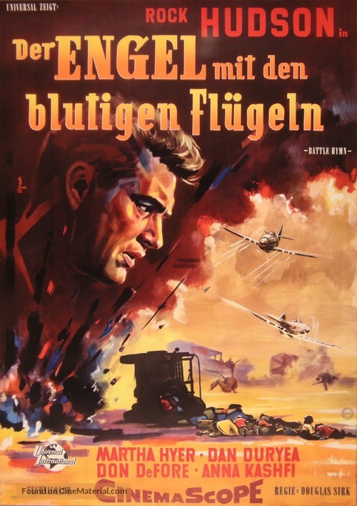 Battle Hymn - German Movie Poster