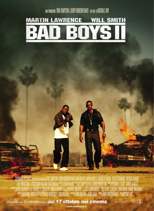 Bad Boys II - Italian Movie Poster