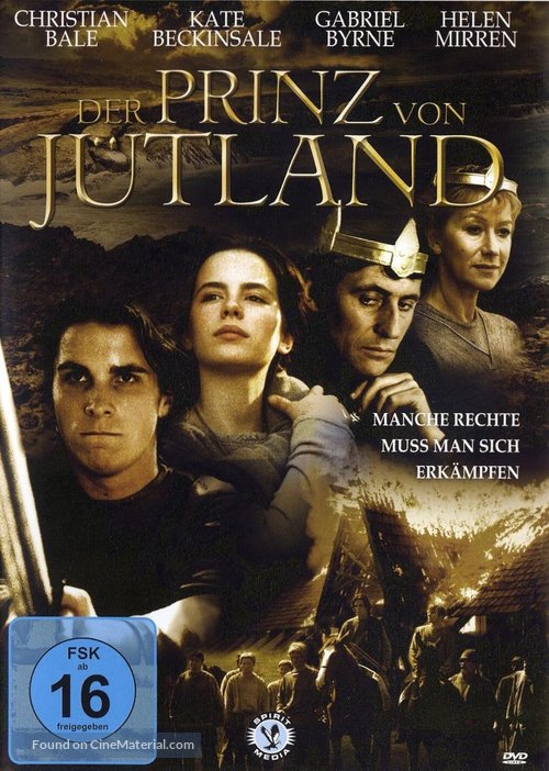 Prince of Jutland - German DVD movie cover