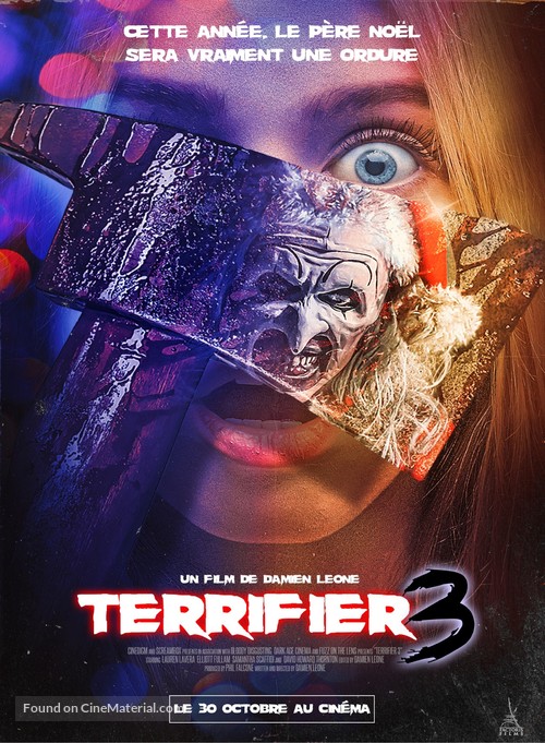 Terrifier 3 - French Movie Poster