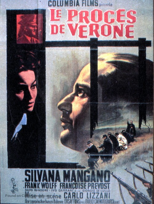 Il processo di Verona - French Movie Poster