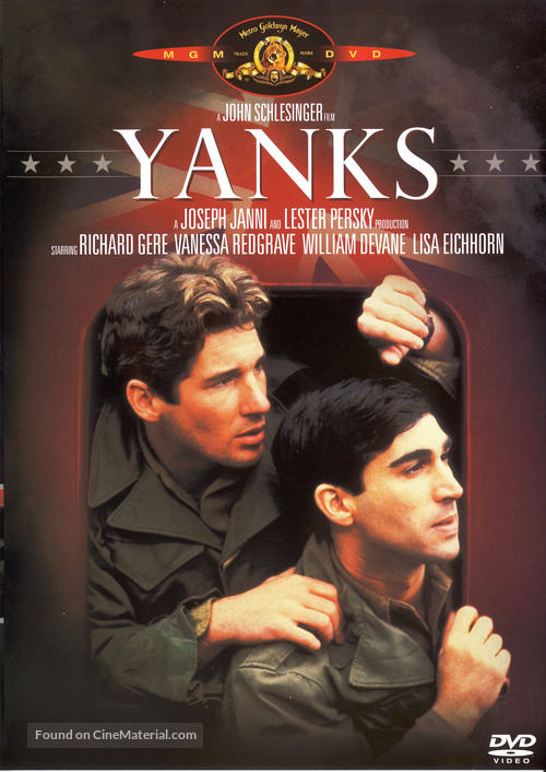 Yanks - Swedish DVD movie cover