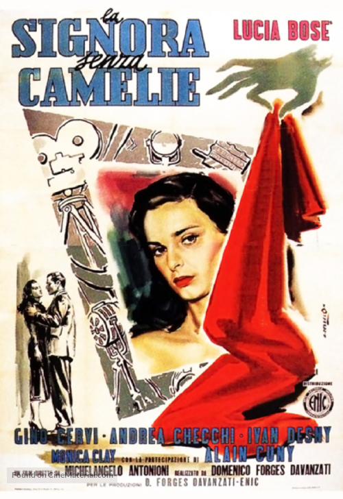La signora senza camelie - Italian Movie Poster