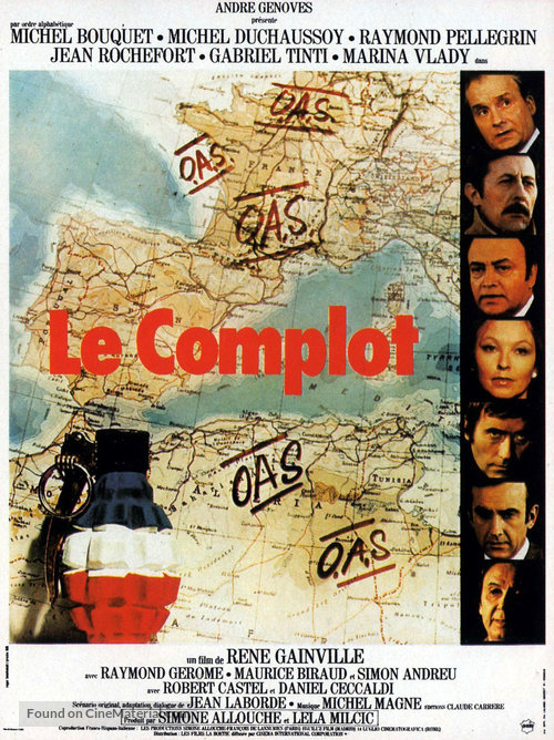 Le complot - French Movie Poster