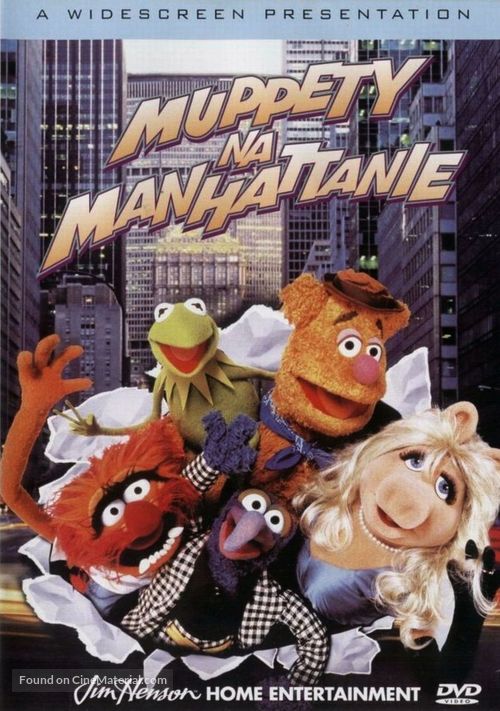 The Muppets Take Manhattan - Polish Movie Cover