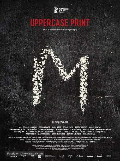 Uppercase Print - International Movie Poster