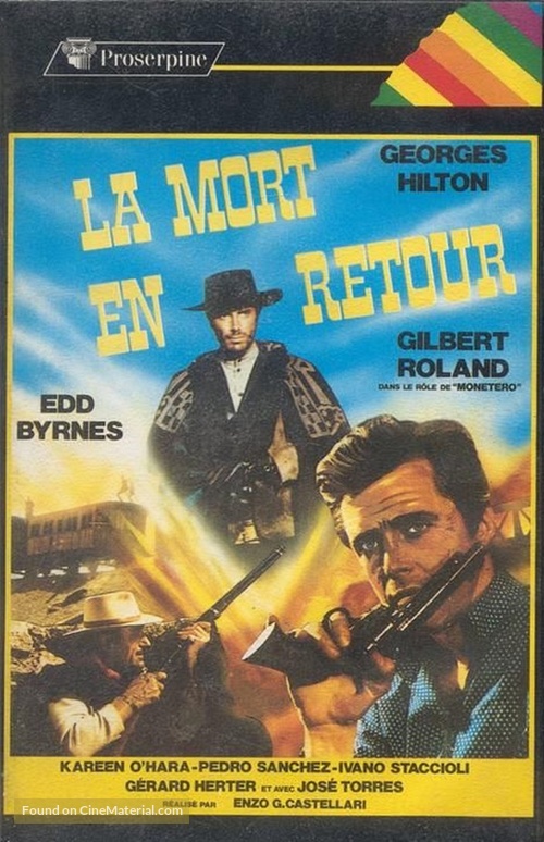 Vado... l&#039;ammazzo e torno - French VHS movie cover