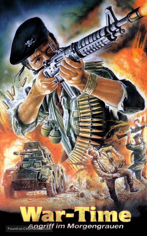 Golpe de mano (Explosi&oacute;n) - German VHS movie cover