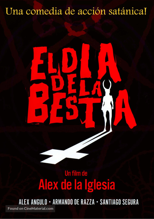 El d&iacute;a de la bestia - Argentinian DVD movie cover