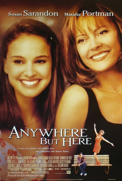 Anywhere But Here - Movie Poster