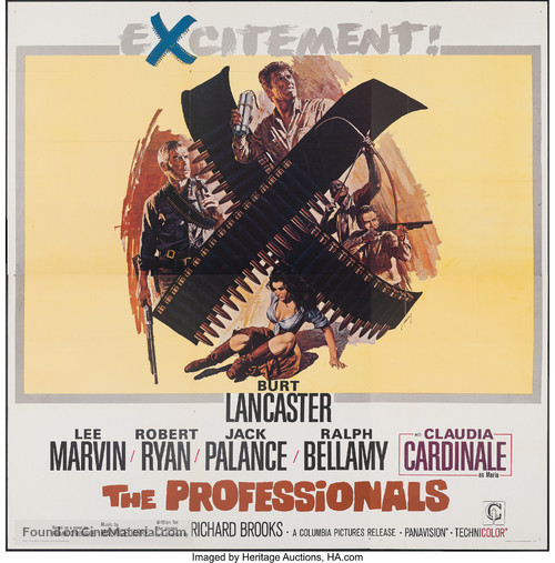 The Professionals - Movie Poster