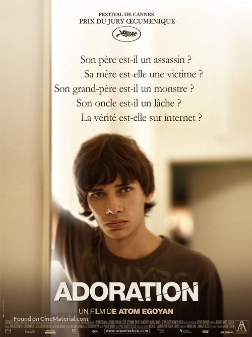 Adoration - French Movie Poster