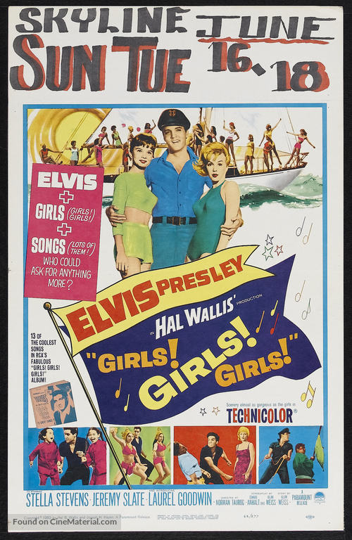 Girls! Girls! Girls! - Movie Poster
