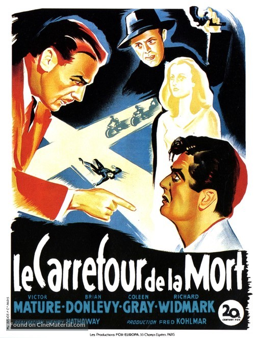 Kiss of Death - French Movie Poster