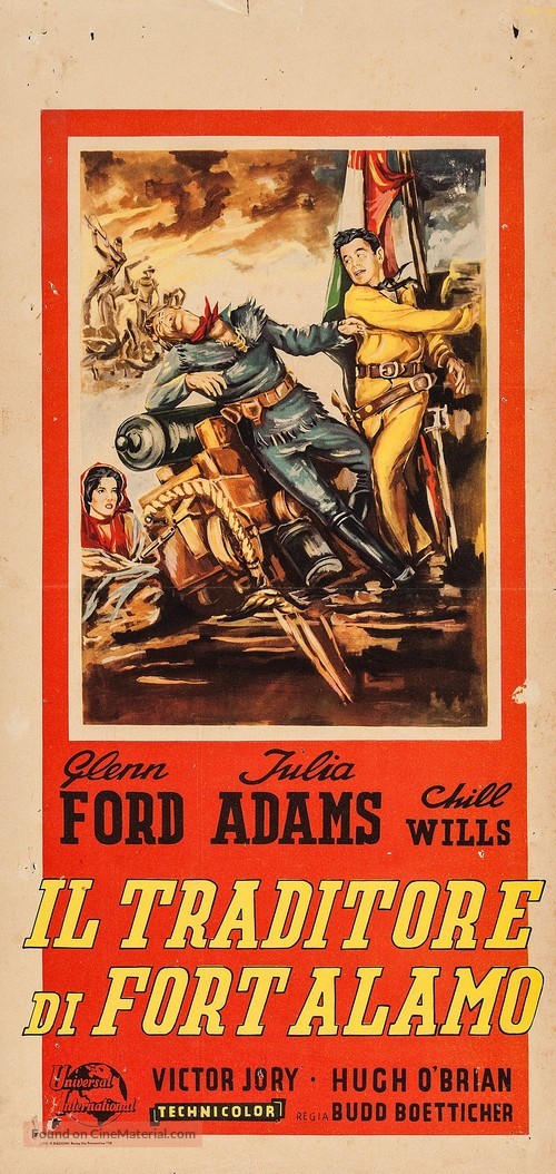 The Man from the Alamo - Italian Movie Poster