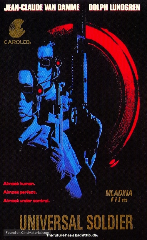 Universal Soldier - Slovenian VHS movie cover