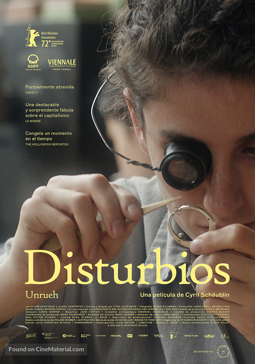 Unrueh - Spanish Movie Poster
