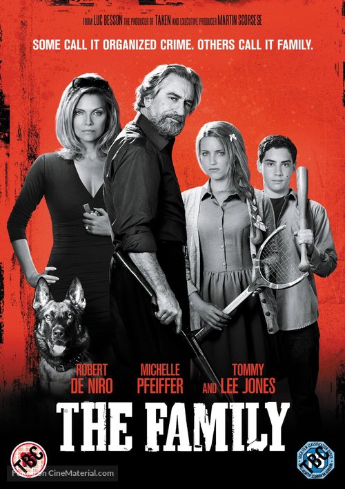 The Family - British DVD movie cover