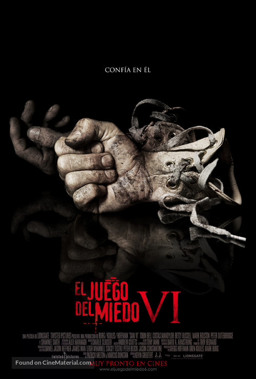 Saw VI - Chilean Movie Poster