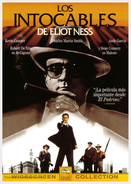 The Untouchables - Spanish DVD movie cover