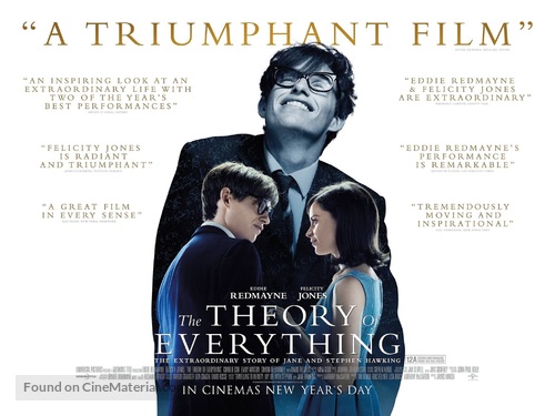 The Theory of Everything - British Movie Poster