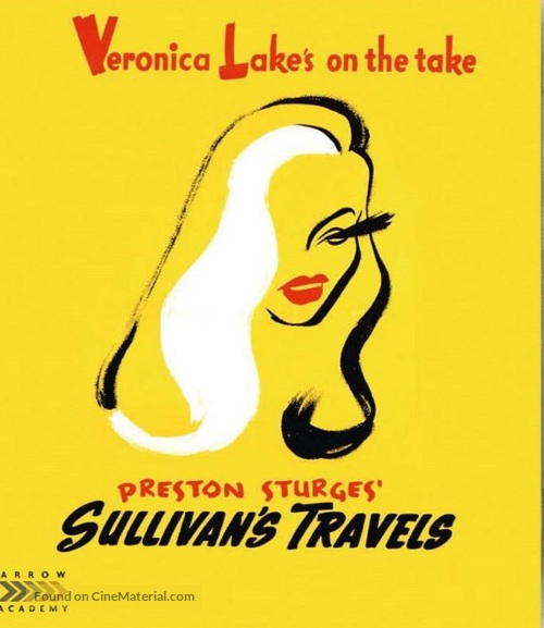 Sullivan&#039;s Travels - British Blu-Ray movie cover