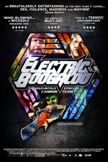 Electric Boogaloo: The Wild, Untold Story of Cannon Films - British Movie Poster