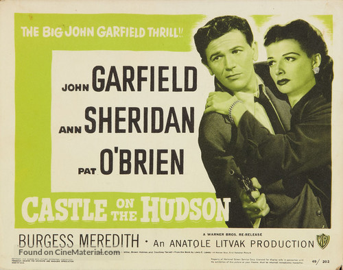 Castle on the Hudson - Re-release movie poster