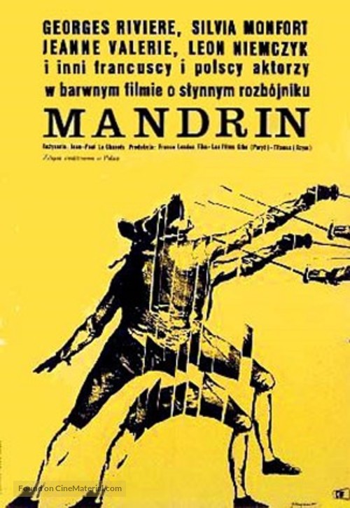 Mandrin - Polish Movie Poster