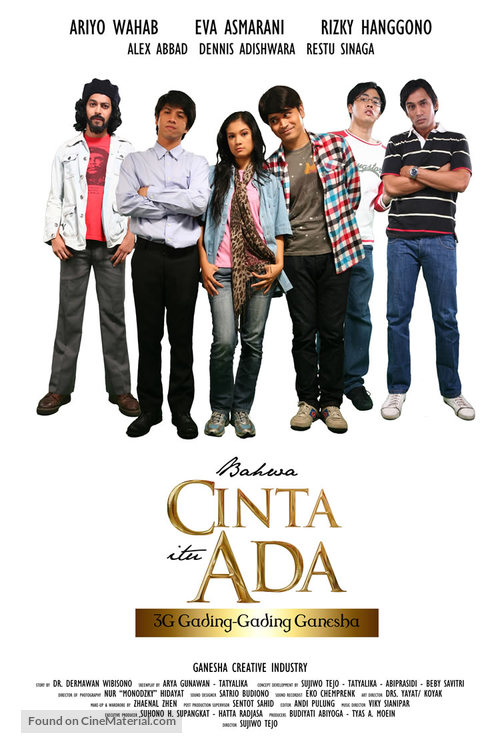 Bahwa cinta itu ada - Indonesian Movie Poster