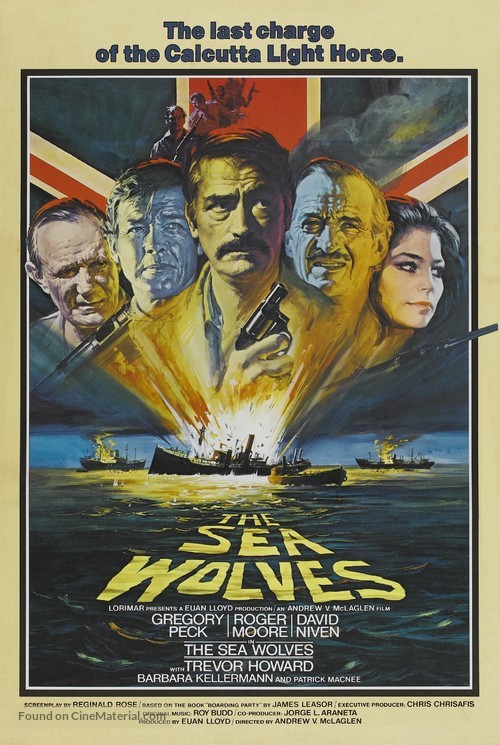 The Sea Wolves - British Movie Poster
