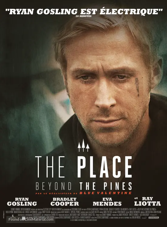 The Place Beyond the Pines - French Movie Poster