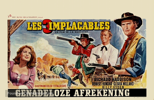 Sabor de la venganza, El - Belgian Movie Poster