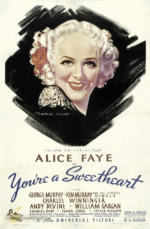 You&#039;re a Sweetheart - Movie Poster