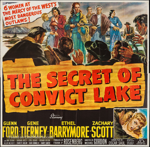 The Secret of Convict Lake - Movie Poster