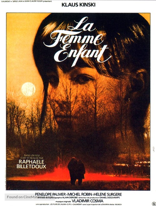 La femme enfant - French Movie Poster