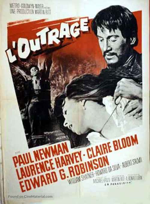 The Outrage - French Movie Poster