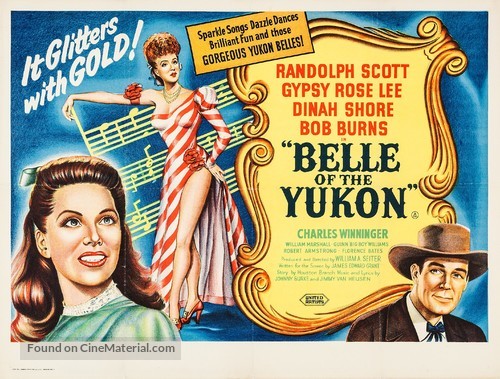 Belle of the Yukon - British Movie Poster