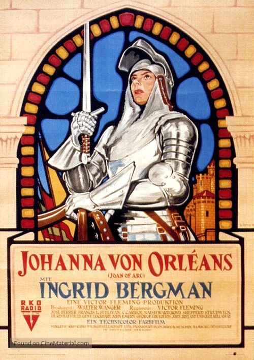 Joan of Arc - German Movie Poster