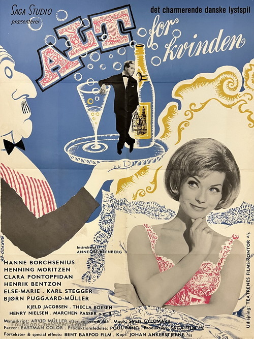 Alt for kvinden - Danish Movie Poster