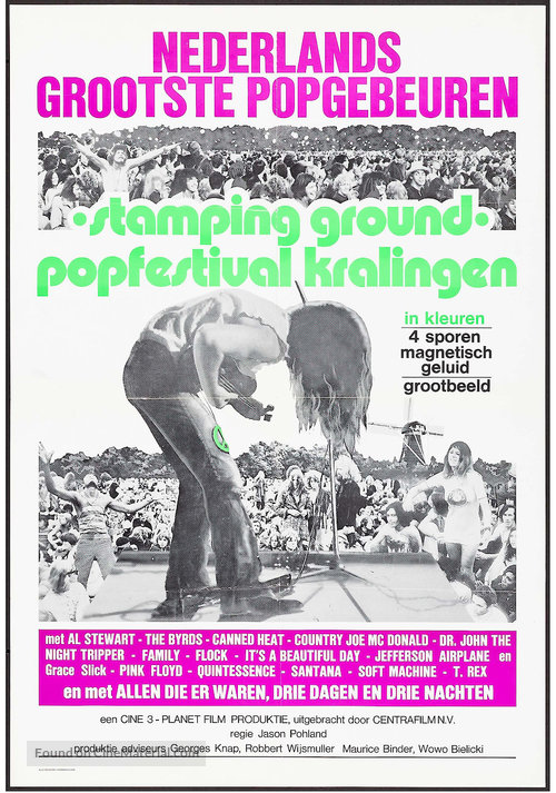 Stamping Ground - Dutch Movie Poster
