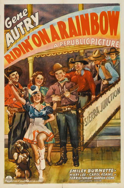 Ridin&#039; on a Rainbow - Movie Poster