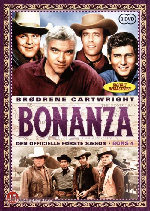 &quot;Bonanza&quot; - Danish DVD movie cover