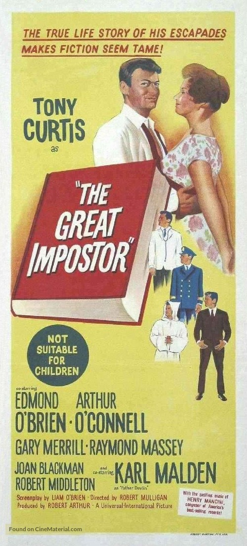 The Great Impostor - Australian Movie Poster
